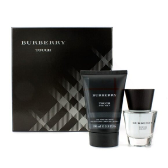 New Burberry Touch 2 Piece Gift Set: 50ml EDT Spray + 200ml All Over Shampoo NIB - Picture 1 of 1